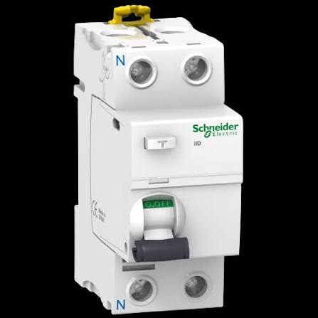 ACTI9 IID 2P 25A 30MA AC-TYPE RESIDUAL C - قاطع ثنائي - توريد وتركيب محطات ومنظومات الطاقة الشمسية بالسعودية | متجر EMG
