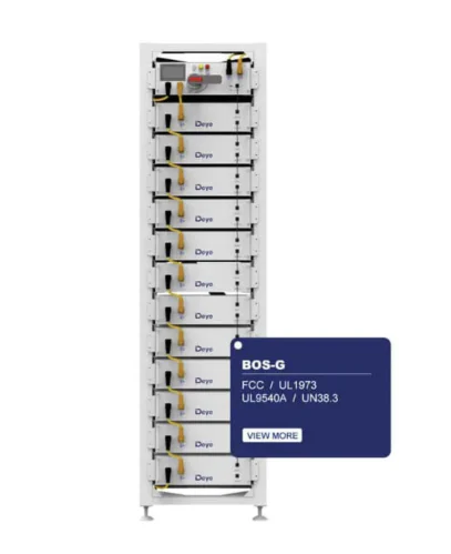 حامل بطاريات الليثيوم BOS-G 3U-HRACK ذو 13 مستوى