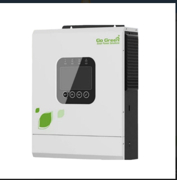 محوّل هايبرد (go-green) بقدرة (5kw) برو---نظام (24v) - محولات خارج شبكة الكهرباء اوف جريد - توريد وتركيب محطات ومنظومات الطاقة الشمسية بالسعودية | متجر EMG