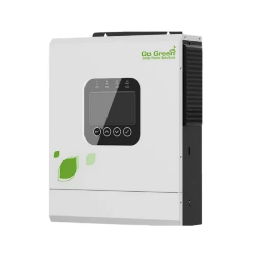 محوّل هايبرد (Go Green) بقدرة (5KW) برو - نظام (24V) - محولات خارج شبكة الكهرباء اوف جريد - توريد وتركيب محطات ومنظومات الطاقة الشمسية بالسعودية | متجر EMG