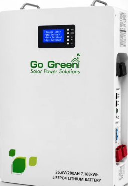 بطارية ليثيوم 7.كيلو وات Go Green - البطاريات الليثيوم - توريد وتركيب محطات ومنظومات الطاقة الشمسية بالسعودية | متجر EMG