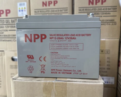 بطاريه NPP جل 12 فولت 26 امبير فيتنامي